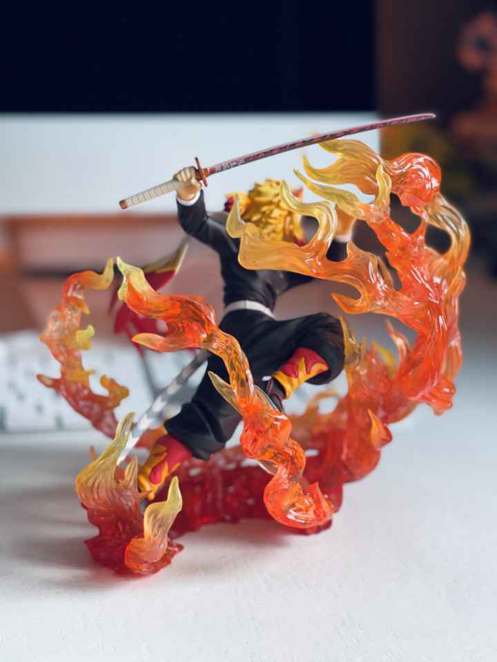 Rengoku Kyojuro Flame Breathing Statue