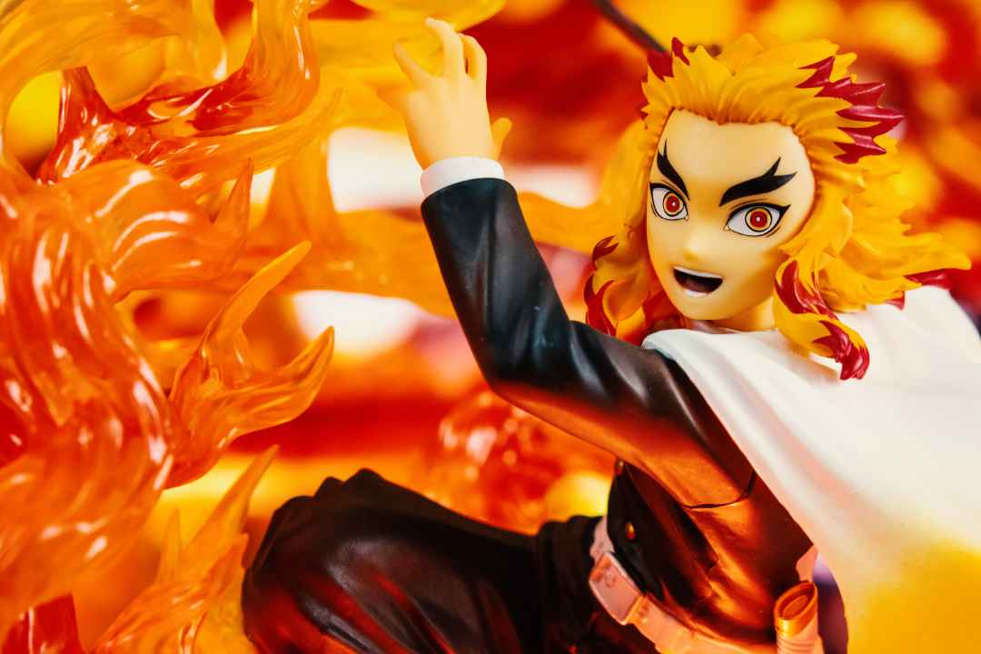 Rengoku Kyojuro Flame Breathing Statue